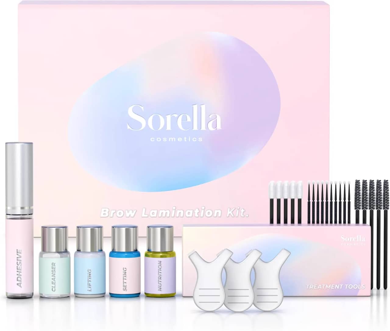 Sorella brynlamineringskit för hemmabruk