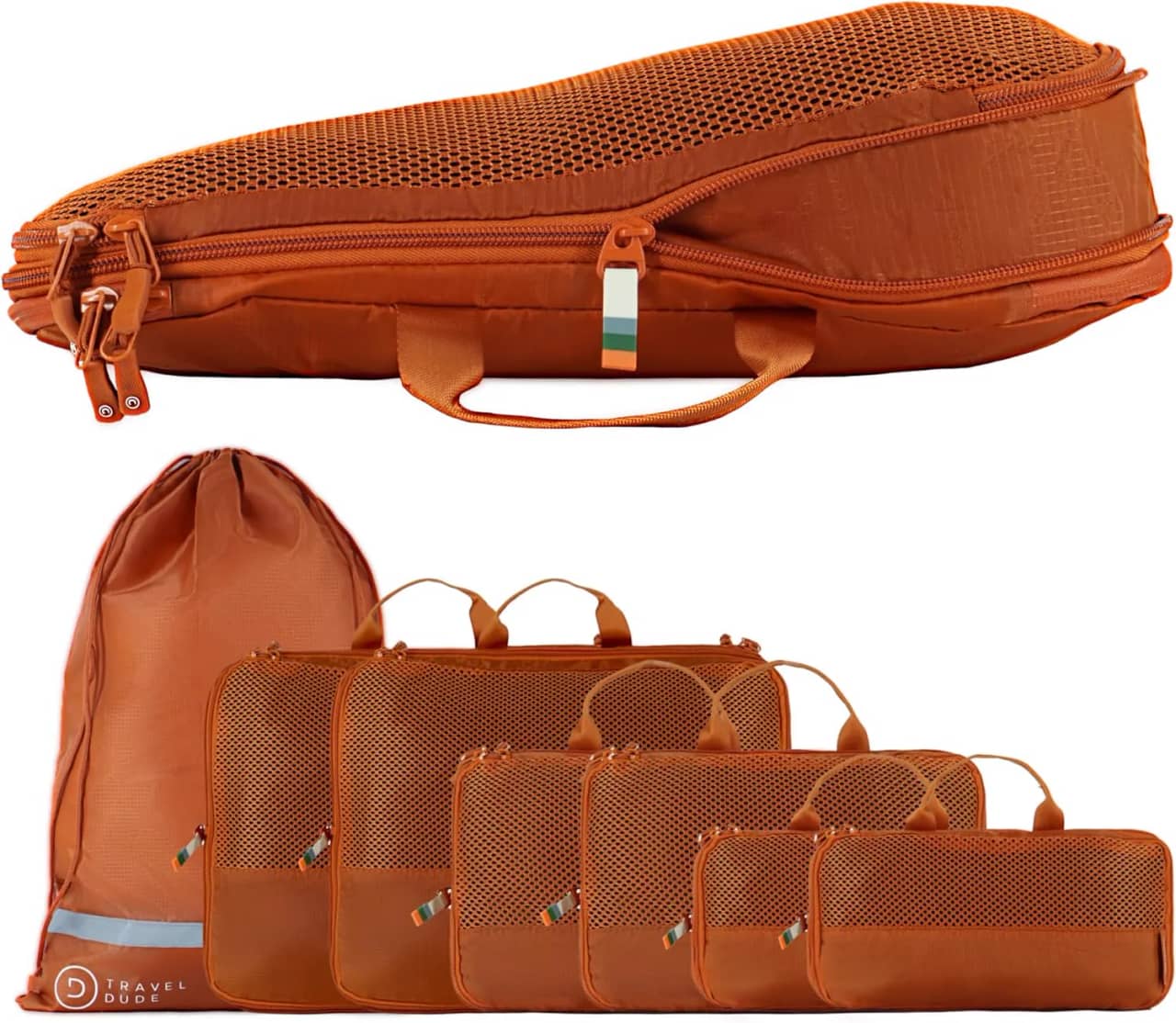Travel Dude packkuber i set om 7 delar för resväskan