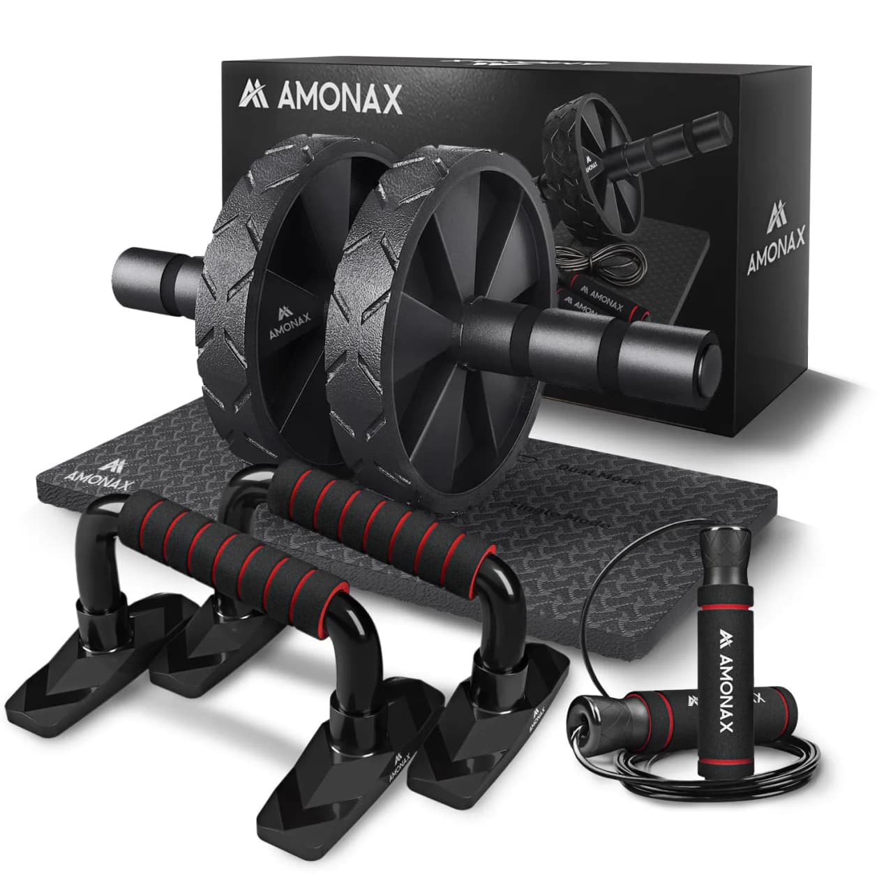 Amonax maghjul / ab wheel med knämatta