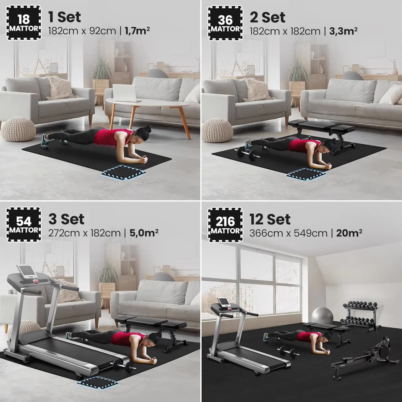 Miniatyr: bemaxx pusselmatta med funktioner från Amazon-bilder