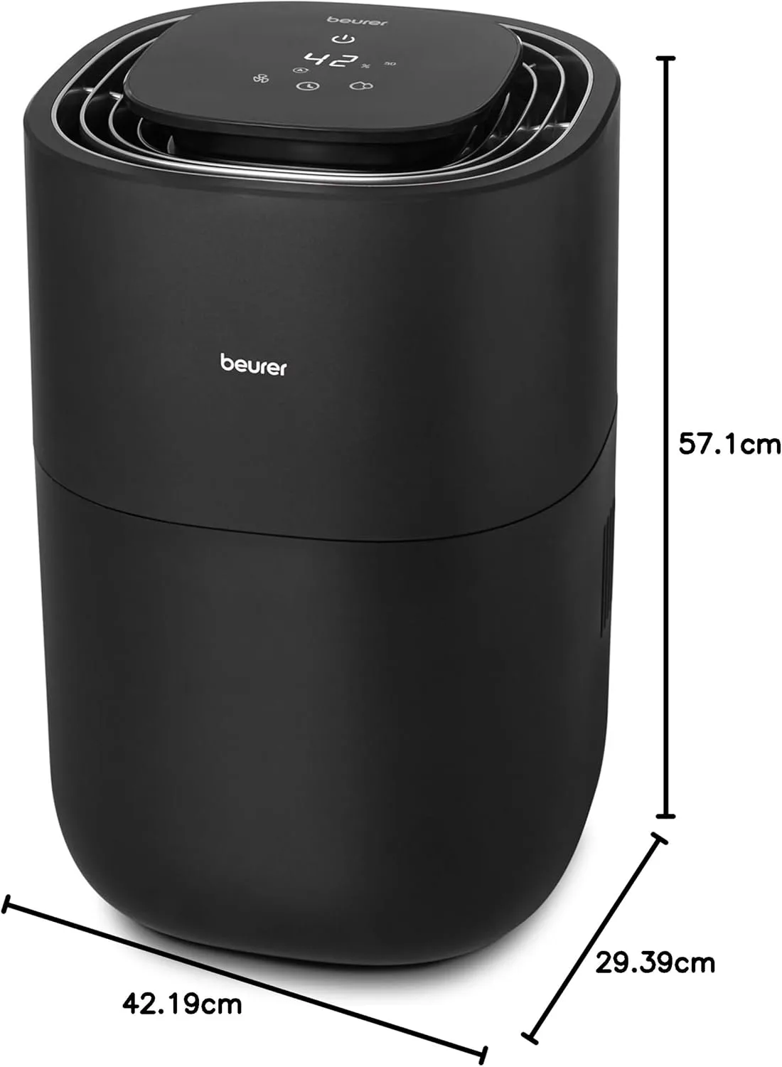 Miniatyr: Beurer LB200 luftfuktare i produktgalleri
