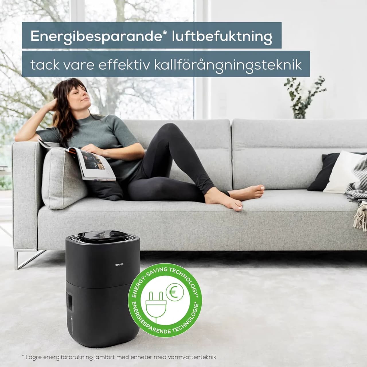 Miniatyr: Beurer LB200 luftfuktare med funktioner från Amazon-bilder