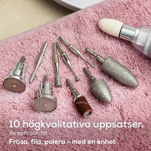 Miniatyr: Detaljbild av Beurer MP 62 manikyr- och pedikyrset