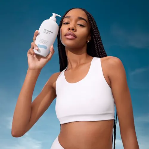 Miniatyr: Biotherm Lait Corporel lätt textur och konsistens