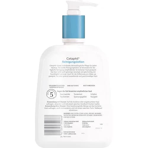 Miniatyr: Cetaphil rengöring textur och konsistens