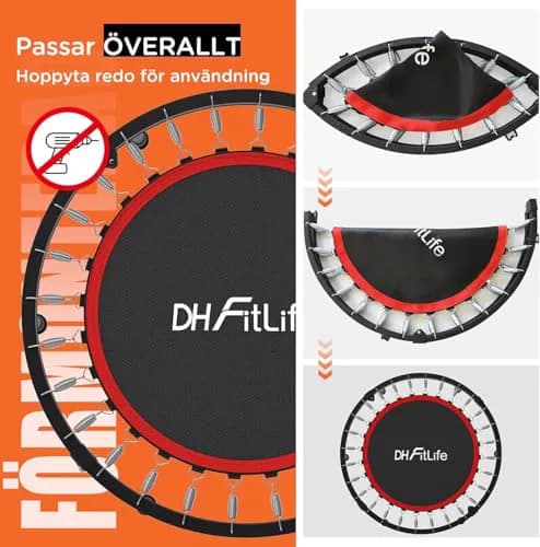 Miniatyr: DH FitLife studsmatta i bruk inomhus