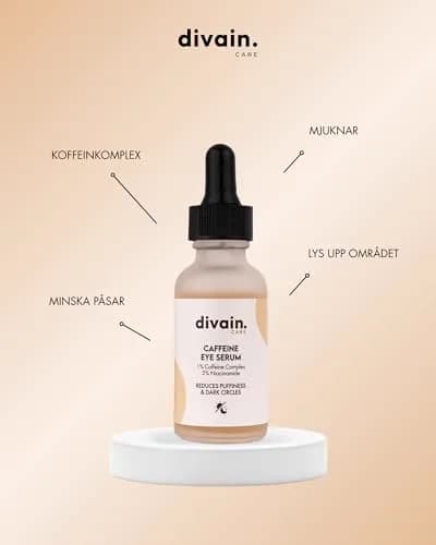 Miniatyr: Detaljbild av DIVAIN Caffeine Eye Serum flaska