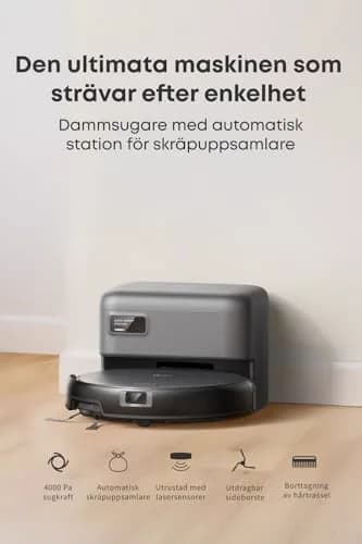 Miniatyr: eufy C10 robotdammsugare med appstyrning