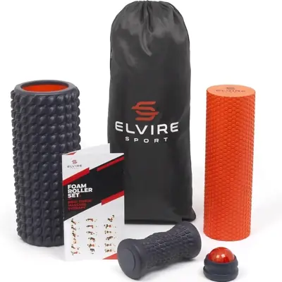 Miniatyr: Elvire massageset med fotmassör och gympapåse