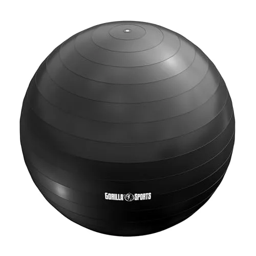Miniatyr: Gorilla Sports anti-burst träningsboll för core och balans