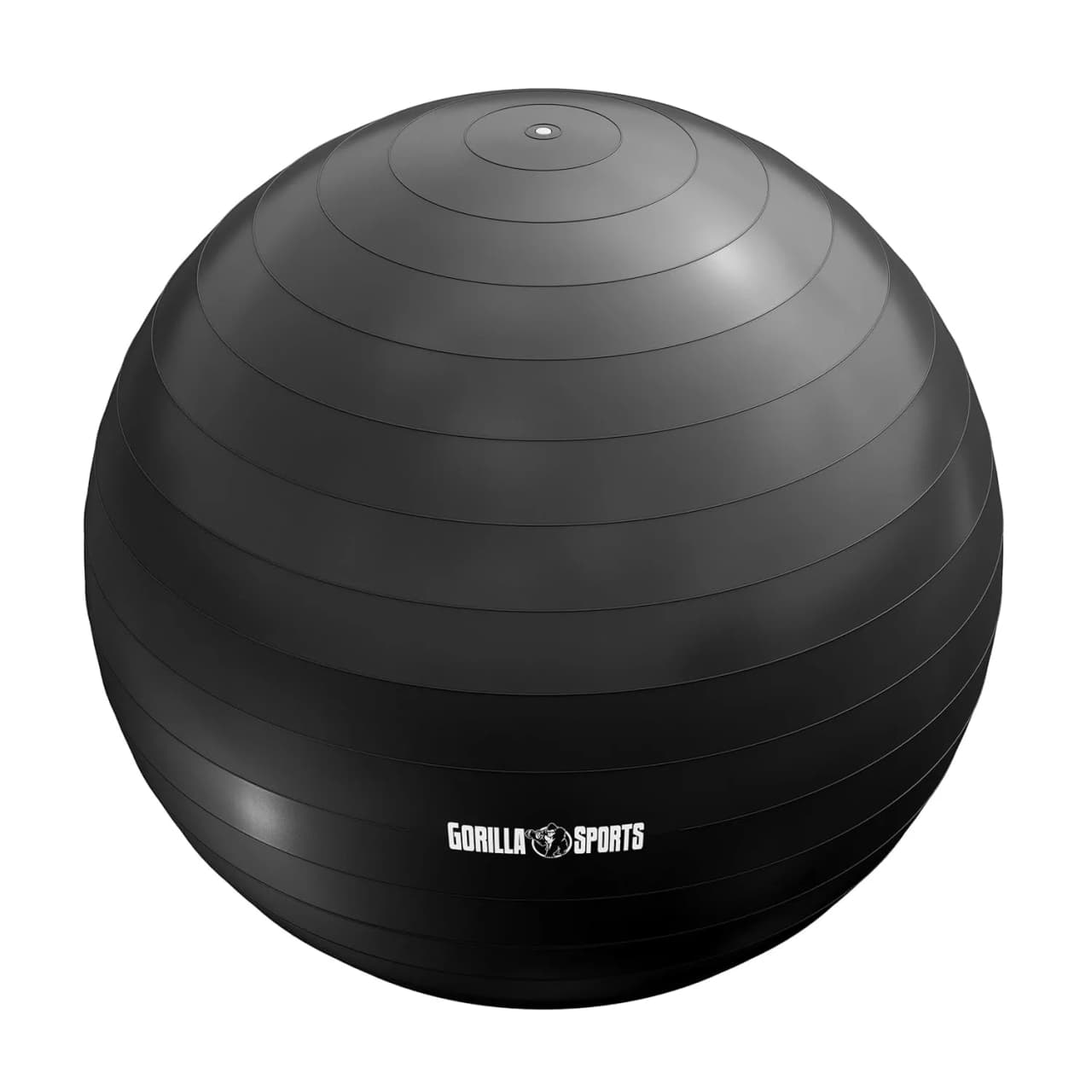 Gorilla Sports gymboll och pilatesboll med pump