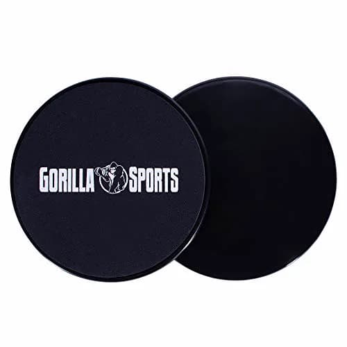 Miniatyr: Gorilla Sports dubbelsidiga sliders för golv och matta