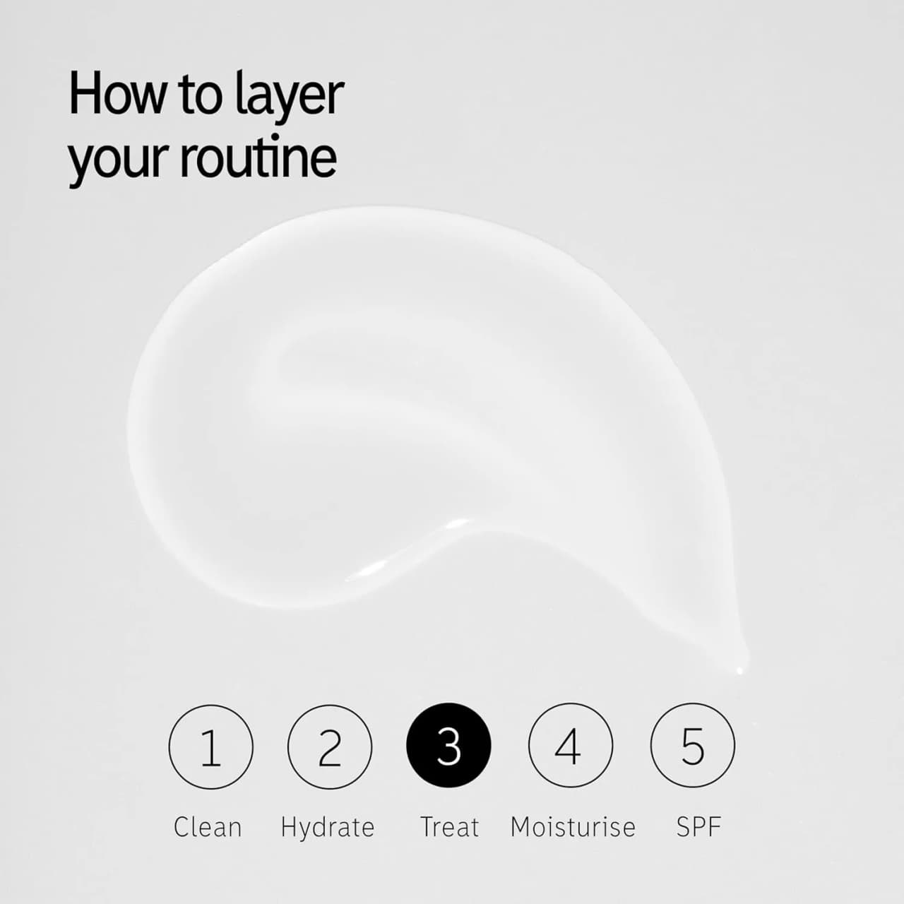 Miniatyr: Niacinamide-serum lätt gel-textur