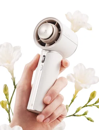 Miniatyr: JISULIFE Pro1 handfläkt med kraftfullt och tyst luftflöde