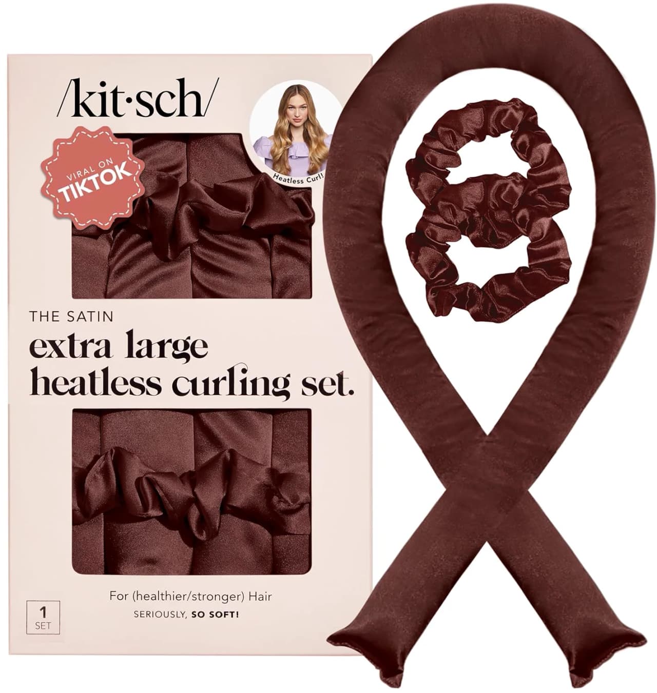 Kitsch Heatless Satin Curling Set