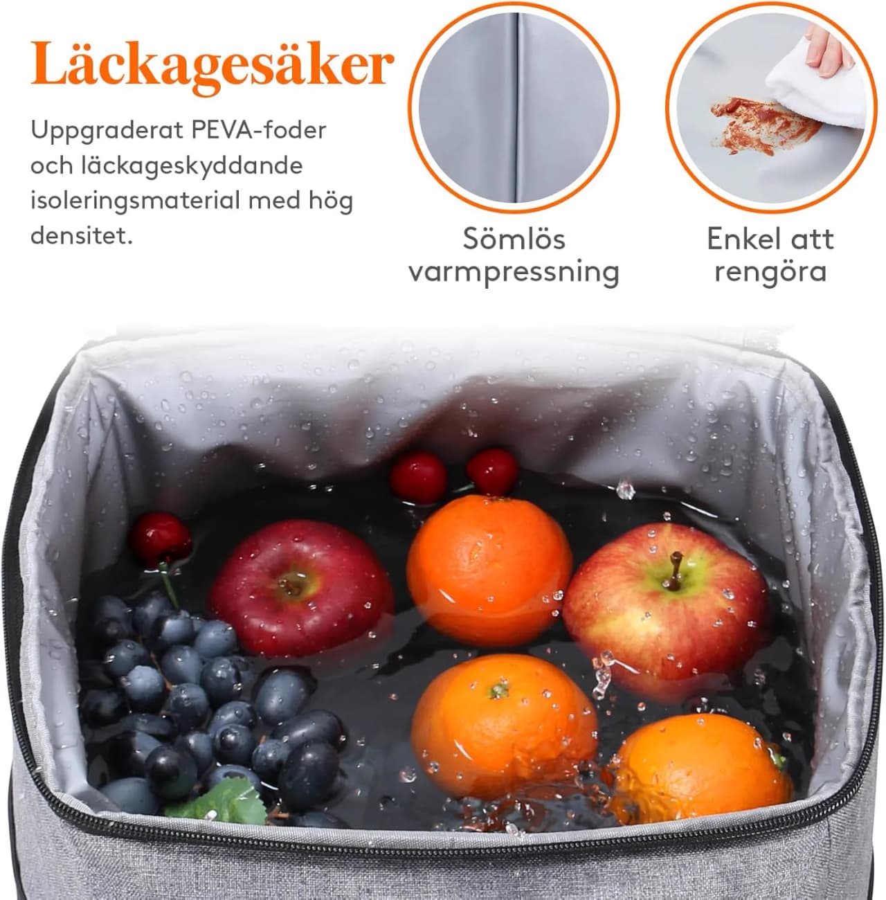 Miniatyr: Isolerat foder i kylväskan