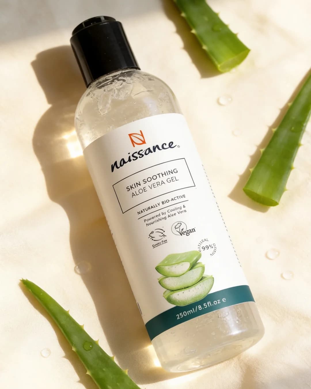Naissance Skin Soothing Aloe Vera Gel, 250 ml