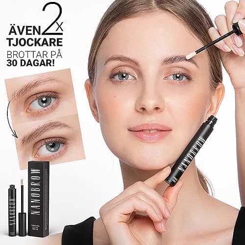 Miniatyr: Nanobrow brynserum med precisionsborste för bryn
