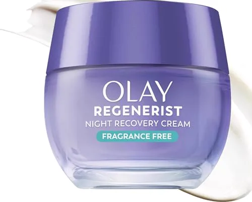 Miniatyr: Olay Regenerist Night Recovery rik, återfuktande nattkräm