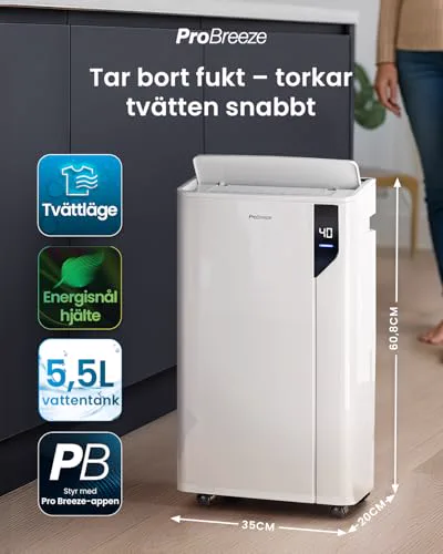 Miniatyr: Vattentank på Pro Breeze luftavfuktare