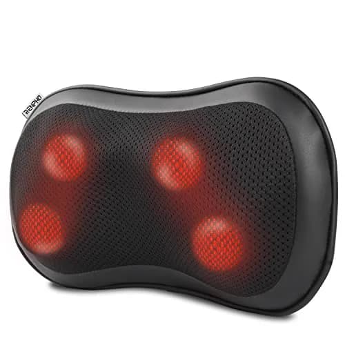 Miniatyr: RENPHO massagekudde med roterande shiatsu-noder