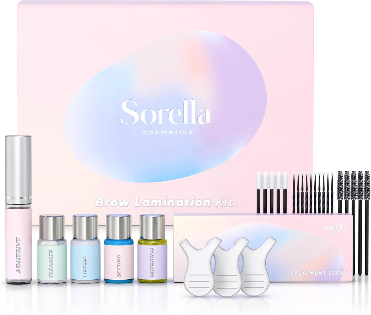Sorella brynlamineringskit för hemmabruk