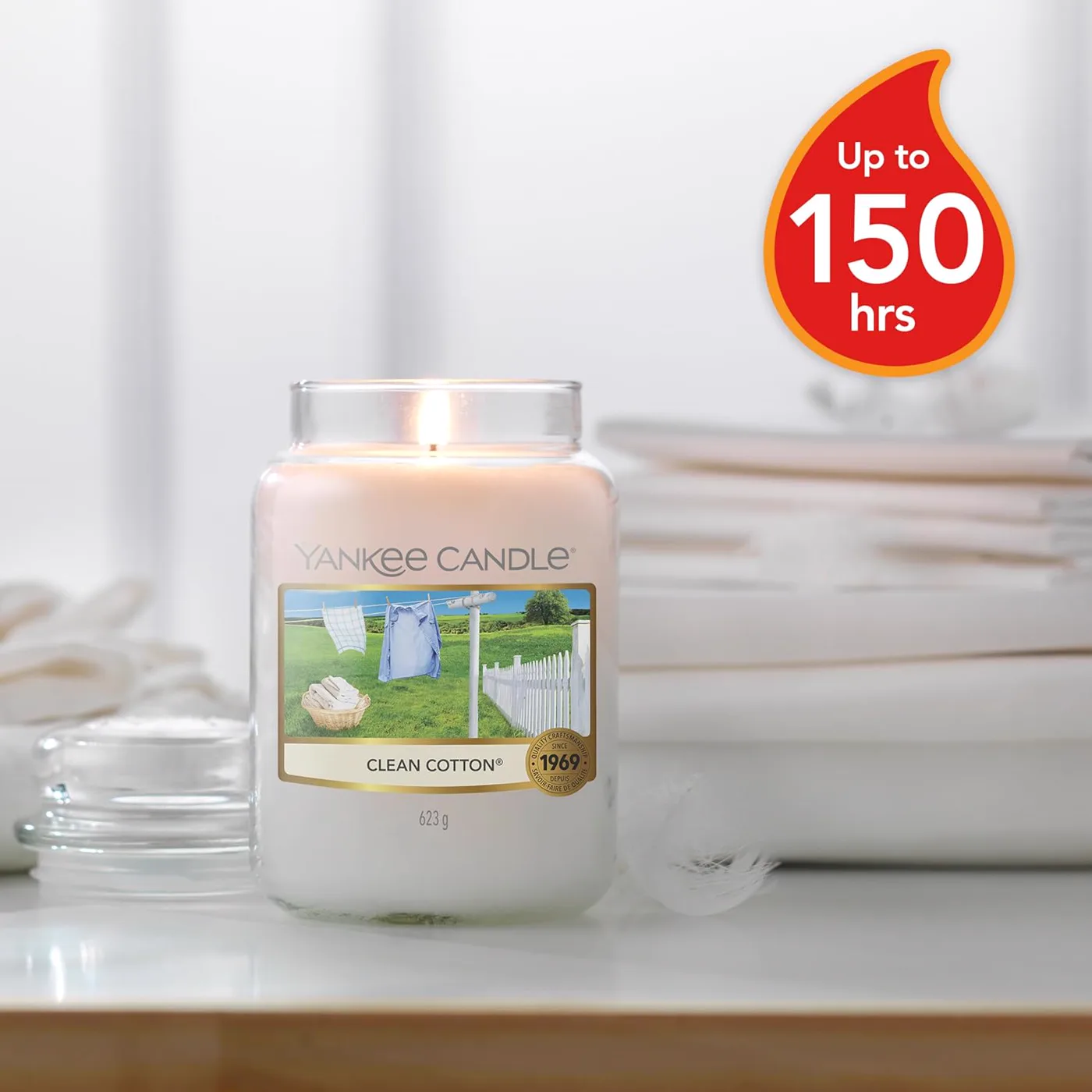 Miniatyr: Yankee Candle Clean Cotton i produktgalleri