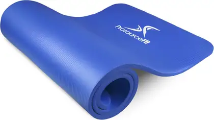ProSourceFit extra tjock yoga- och pilatesmatta med bärrem