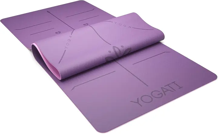 Miniatyr: YOGATI yogamatta för balanspositioner och yoga hemma