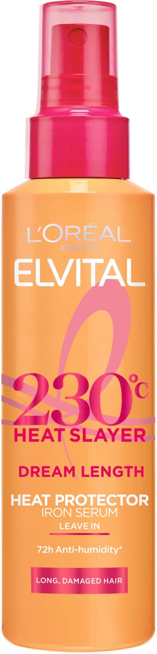 L’Oréal Paris Elvital Dream Length Heat Slayer, 150 ml, original produktbild från Lyko.